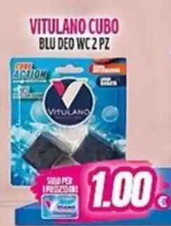 Vitulano Drugstore Vitulano cubo blu deo wc offerta