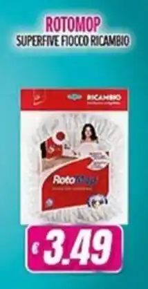 Vitulano Drugstore Rotomop Superfive fiocco ricambio offerta