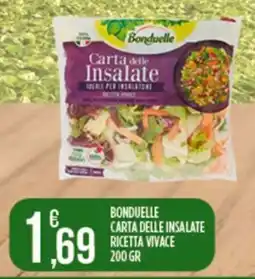 Euroesse Bonduelle carta delle insalate ricetta vivace offerta