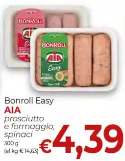 Supermercati Nonna Isa Bonroll Easy AIA prosciutto e formaggio, spinaci offerta