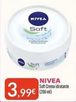 Sanitaria Demma NIVEA Soft Crema idratante offerta