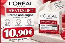 Sanitaria Demma L'Oréal Paris Revitalift Crema anti-rughe offerta