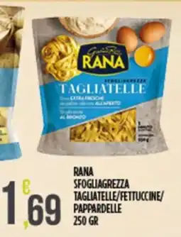 Euroesse Rana sfogliagrezza tagliatelle/fettuccine/ pappardelle offerta