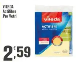 Conté Supermercati Vileda Actifibre Pro Vetri offerta