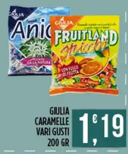 Supermercato Pollio Giulia caramelle vari gusti offerta