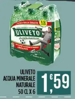 Supermercato Pollio Uliveto acqua minerale naturale offerta