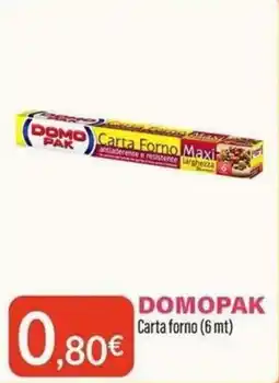 Sanitaria Demma Carta forno Domopak offerta