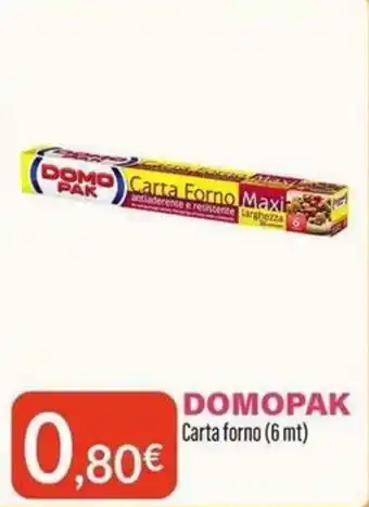 Carta forno Domopak