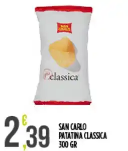 Supermercato Pollio San Carlo patatina classica offerta