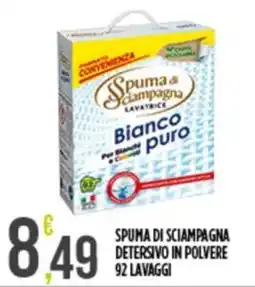 Euroesse Spuma di sciampagna detergente in polvere offerta