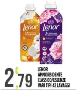 Euroesse Lenor ammorbidente classico/essenze offerta