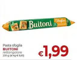 Supermercati Nonna Isa Pasta sfoglia Buitoni rettangolare offerta