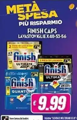 Vitulano Drugstore Finish caps lavastoviglie offerta
