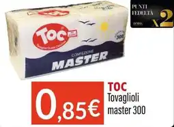 Sanitaria Demma TOC Tovaglioli master offerta