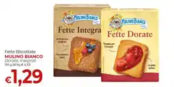 Supermercati Nonna Isa Fette Biscottate MULINO BIANCO Dorate, Integrali offerta