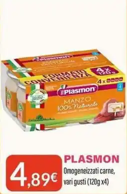 Sanitaria Demma Plasmon Omogeneizzati carne offerta