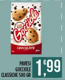 Supermercato Pollio Pavesi Gocciolè classiche offerta