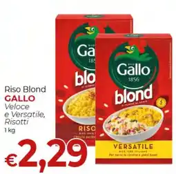 Supermercati Nonna Isa Riso Blond Gallo offerta