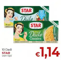 Supermercati Nonna Isa STAR Dado Classico offerta