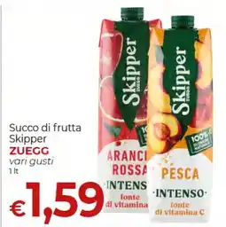 Supermercati Nonna Isa Succo di frutta Skipper offerta