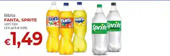 Bibita FANTA, SPRITE