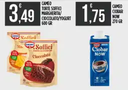 Supermercato Pollio Cameo torte soffici cioccolato offerta