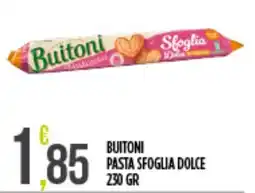 Supermercato Pollio Buitoni pasta sfoglia dolce offerta