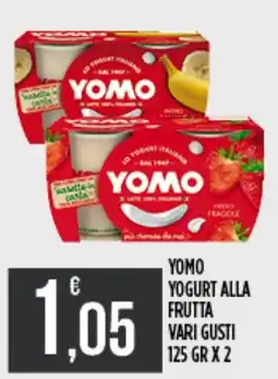 Supermercato Pollio Yomo yogurt alla frutta offerta