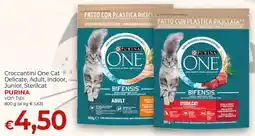 Supermercati Nonna Isa Croccantini One Cat Purina offerta