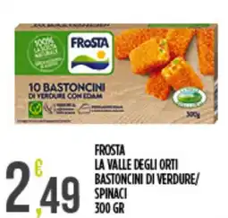 Supermercato Pollio Frosta bastoncini di verdure offerta
