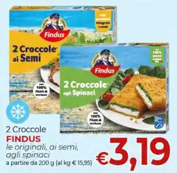 Supermercati Nonna Isa 2 Crocche Findus offerta