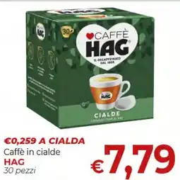 Supermercati Nonna Isa Caffè in cialde HAG offerta