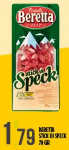 Supermercato Pollio Beretta stick di speck offerta