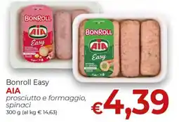 Supermercati Nonna Isa Bonroll Easy AIA prosciutto e formaggio, spinaci offerta