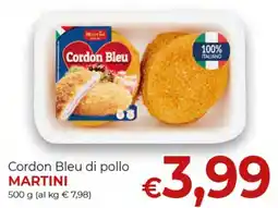 Supermercati Nonna Isa Cordon Bleu di pollo MARTINI offerta