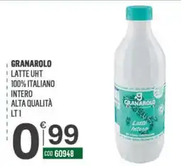 Tutto Risparmio Cash&Carry Granarolo Latte UHT intero offerta