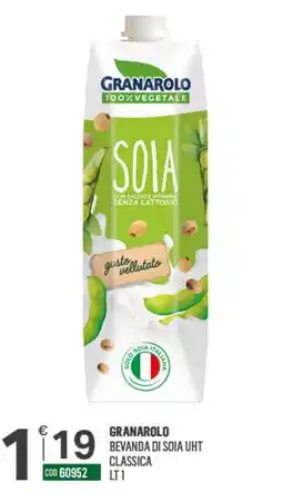 Tutto Risparmio Cash&Carry Granarolo bevanda di soia UHT classica offerta