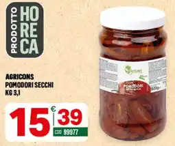 Tutto Risparmio Cash&Carry Agricons pomodori secchi offerta