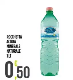 Supermercato Pollio Rocchetta acqua minerale naturale offerta
