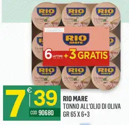 Tutto Risparmio Cash&Carry Rio Mare Tonno all'olio di oliva offerta