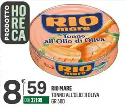 Tutto Risparmio Cash&Carry Rio Mare Tonno all'Olio di Oliva offerta