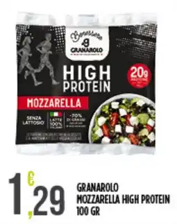Supermercato Pollio Granarolo Mozzarella High Protein offerta