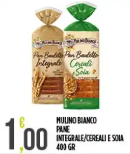 Supermercato Pollio Mulino Bianco Pane Integrale/Cereali e Soia offerta