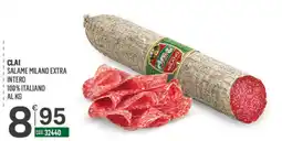 Tutto Risparmio Cash&Carry Clai salame milano extra intero offerta
