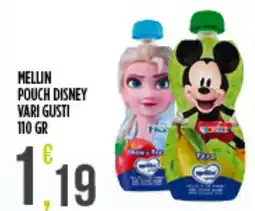 Supermercato Pollio Mellin pouch disney offerta