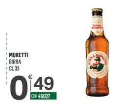 Tutto Risparmio Cash&Carry Moretti birra offerta