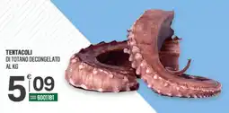 Tutto Risparmio Cash&Carry Tentacoli di totano decongelato offerta