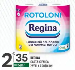 Tutto Risparmio Cash&Carry Regina carta igienica offerta
