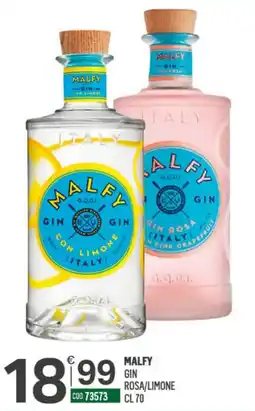 Tutto Risparmio Cash&Carry Malfy Gin Rosa/Limone offerta