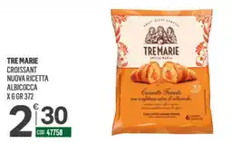 Tutto Risparmio Cash&Carry Tre Marie croissant nuova ricetta albicocca offerta